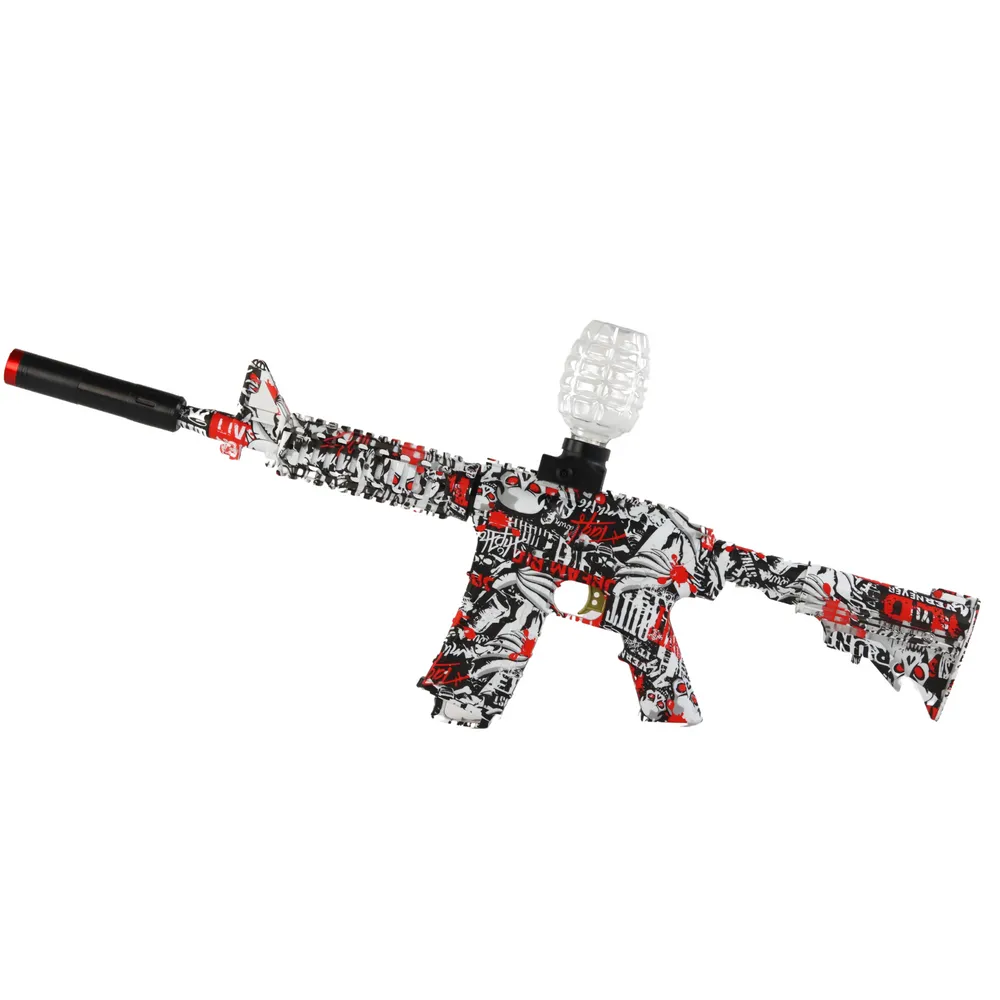 Karabin wodny z automatycznym magazynkiem i dołączonymi okularami ochronnymi