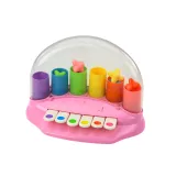 Edukacyjna zabawka muzyczna z kolorowymi efektami świetlnymi i dźwiękowymi