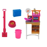 Edukacyjny zestaw z lalką, zwierzętami i wyposażeniem weterynaryjnym