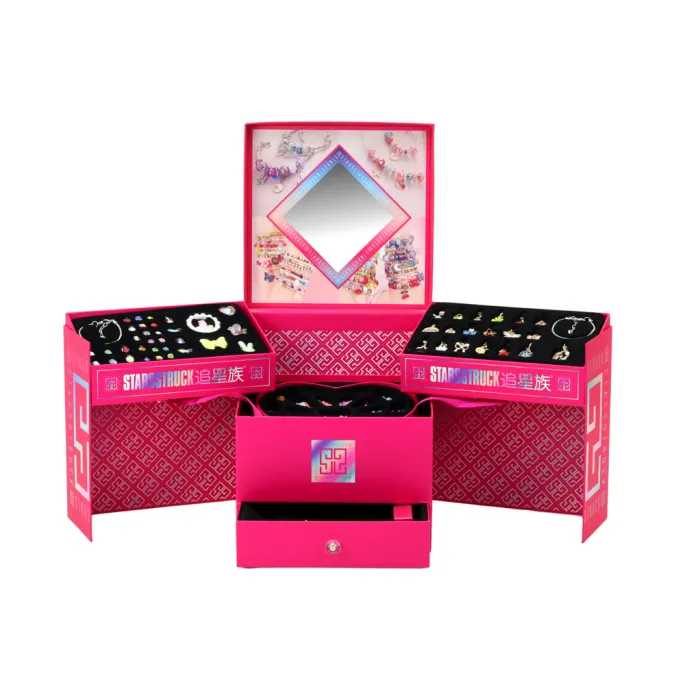 Zestaw do tworzenia biżuterii dla dziewczynek – 1267 kolorowych elementów