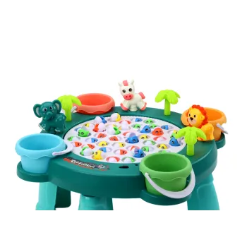 Gra Zręcznościowa Łowienie Rybek Stoliczek Zielony