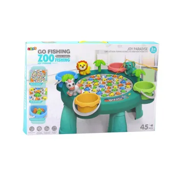 Kolorowy zestaw łowienie rybek rozwijający motorykę malucha