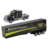 Duża zabawkowa ciężarówka RC o długości 60 cm z pilotem