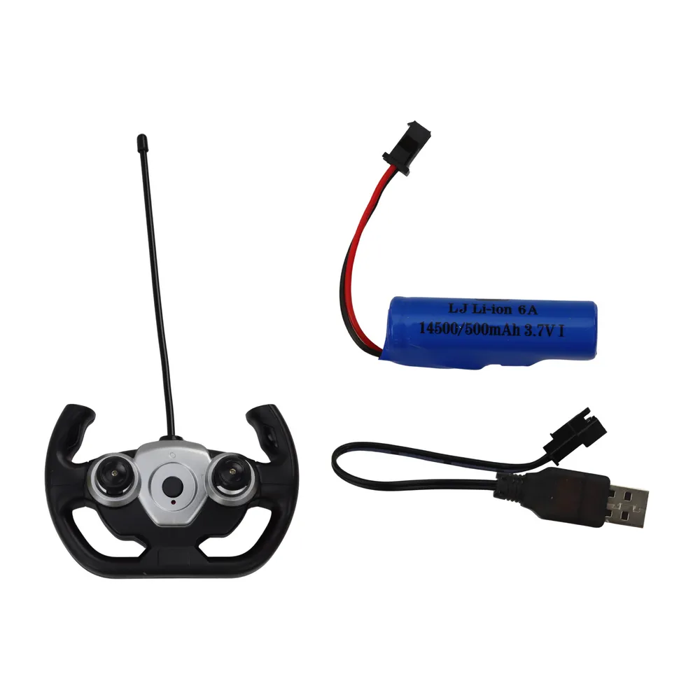 Ciężarówka RC z odczepianą kabiną i światłami LED zachęcająca do kreatywnej zabawy