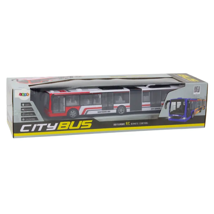 Zabawka autobus miejski z certyfikatem CE, idealna na prezent