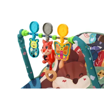 Bujaczek leżaczek z antypoślizgową podstawą dla niemowląt