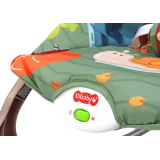 Lekki bujaczek dziecięcy z regulowanym pałąkiem i miękkimi materiałami