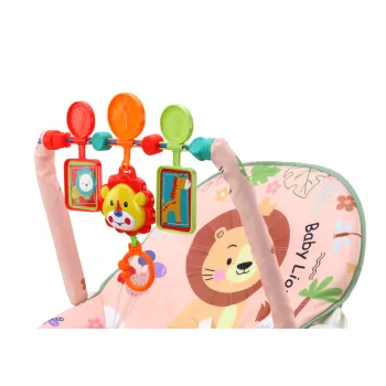 Krzesełko bujaczek dla dziecka z funkcją wibracji i melodyjek