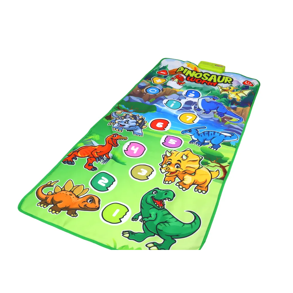 Kolorowa mata edukacyjna z dźwiękami i czujnikami ruchu