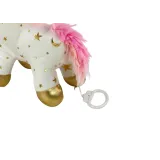 Jednorożec usypiacz z różową grzywą i złotymi detalami