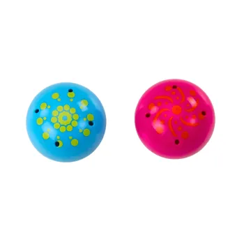 Interaktywna zjeżdżalnia z kulkami w pastelowych kolorach