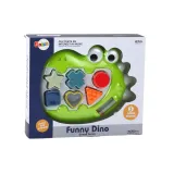 Bezpieczny sorter dinozaur rozwijający zmysły malucha