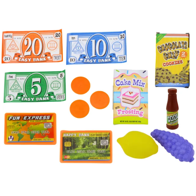 Zabawka edukacyjna sklepik z akcesoriami do odgrywania ról dla dzieci