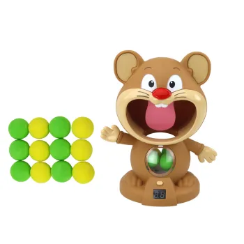 Gra Zręcznościowa Strzelanie Do Chomika Pistolet Kulki