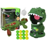 Interaktywna gra zręcznościowa ze strzelaniem do ruchomego dinozaura