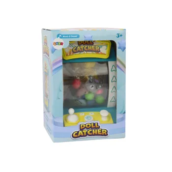 Kolorowy automat na pluszaki i kulki, rozwijający sprawność manualną