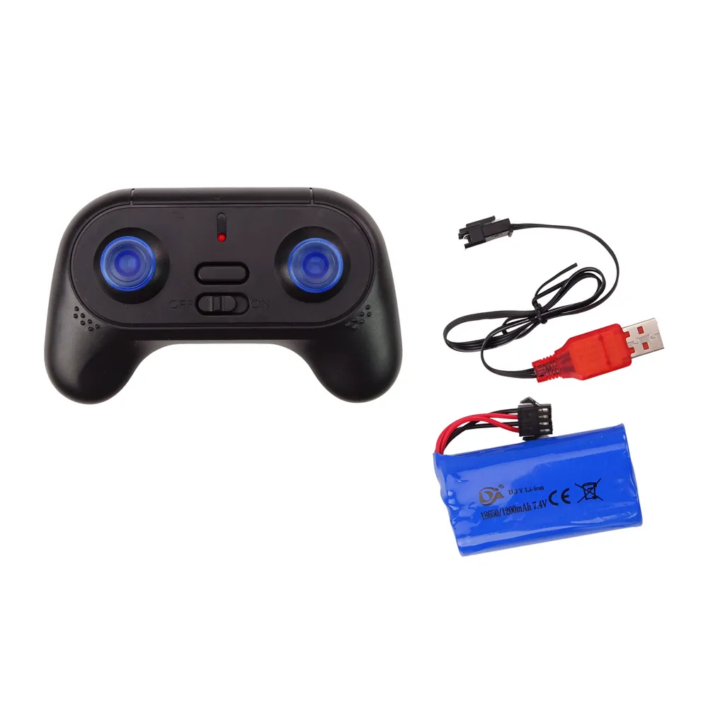 Zabawka z napędem na mocny silnik i gumowe koła na różne podłoża