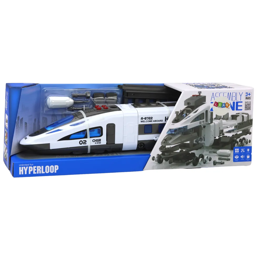 Zabawka edukacyjna pociąg do samodzielnego składania dla dzieci