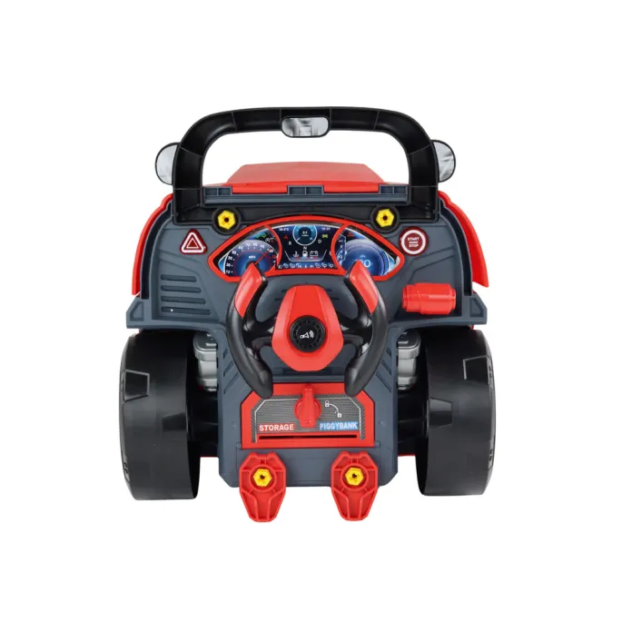 Ciężarówka edukacyjna z efektami świetlnymi i dźwiękowymi dla maluchów