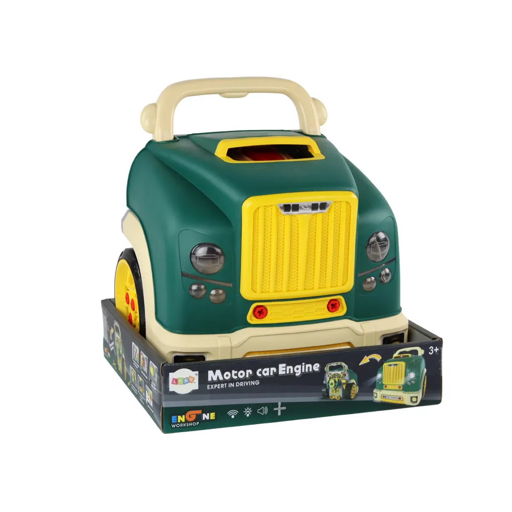 Ciężarówka do skręcania rozwijająca zdolności manualne u dzieci