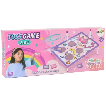 Akcesoria do gry zręcznościowej z bajkowym motywem jednorożca