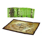 Figurki dinozaurów i karty edukacyjne w zestawie archeologicznym