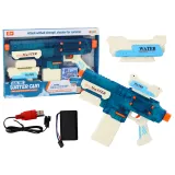 Elektryczny karabin na wodę M416 z akumulatorem o zasięgu 10 metrów