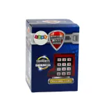 Nowoczesny sejf edukacyjny na monety i banknoty dla najmłodszych