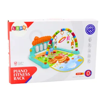 Bezpieczna i miękka mata pianinko dla niemowlaka na prezent