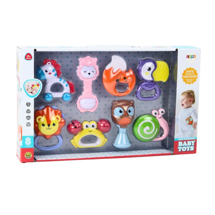 Gryzaki i grzechotki w kształcie zwierząt, idealne na prezent dla malucha