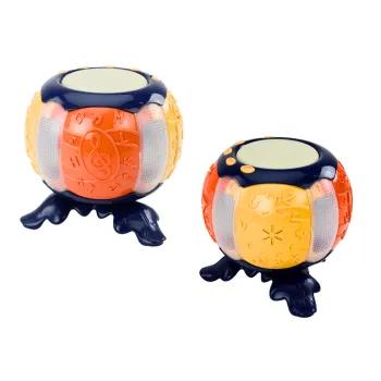 Dynia Edukacyjna Interaktywna Muzyczna z Efektami Świetlnymi i Dźwiękowymi, Pomarańczowa