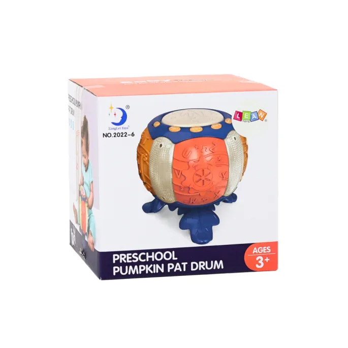 Interaktywna dynia dla dzieci z kolorowymi światłami i dźwiękami