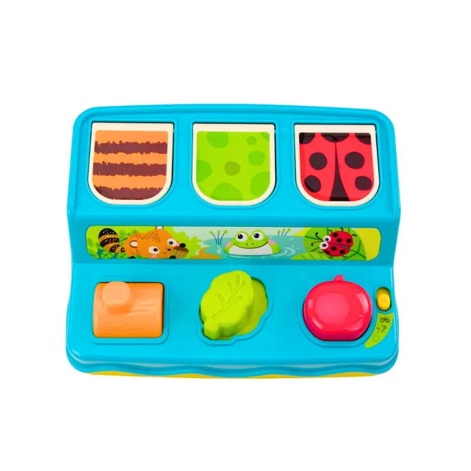 Zbliżenie na mechanizmy gry Pop Up rozwijające umiejętności manualne