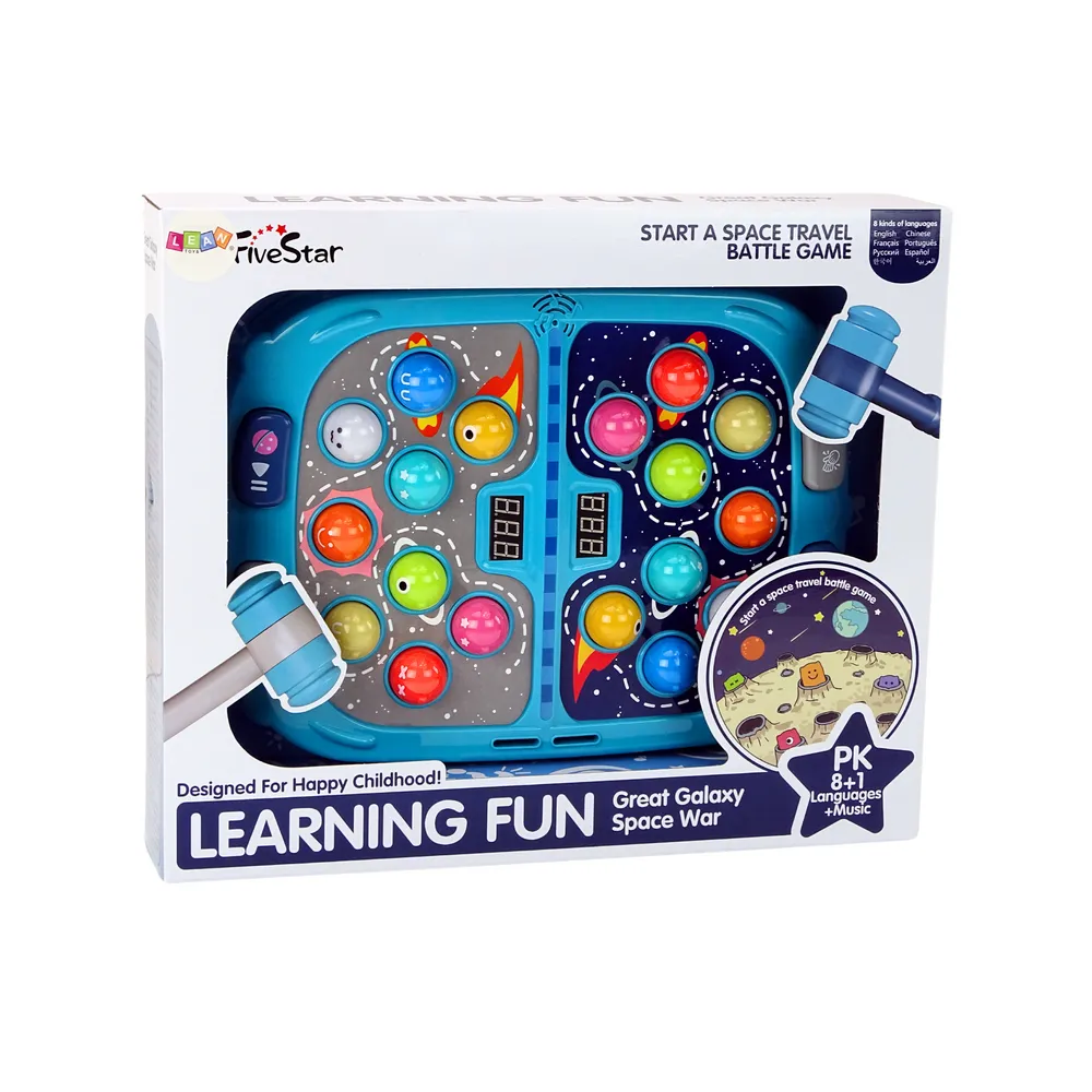 Interaktywna gra Wack A Mole Kosmos z cyfrowym wyświetlaczem