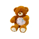 Miękki interaktywny miś do usypiania niemowląt z trybami nocnym i dziennym