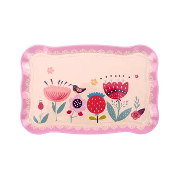 Kompletny różowy zestaw kawiarni do kreatywnej zabawy dla dziecka