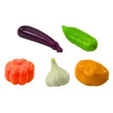 Bezpieczne warzywa zabawkowe rozwijające wyobraźnię i motorykę dziecka
