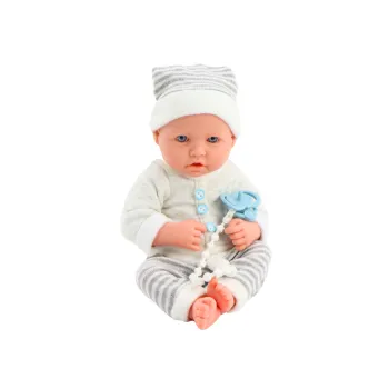 Lalka bobas z miękką kołderką i akcesoriami w zestawie