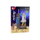 Kolorowe klocki dla dzieci powyżej 6 lat – rakieta, satelity, stacja orbitalna