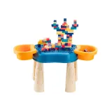 Zestaw kreatywny ze stolikiem i klockami dla dziecka powyżej 3 lat