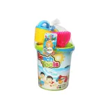 Kompletny zestaw do kreatywnej zabawy w piasku dla najmłodszych