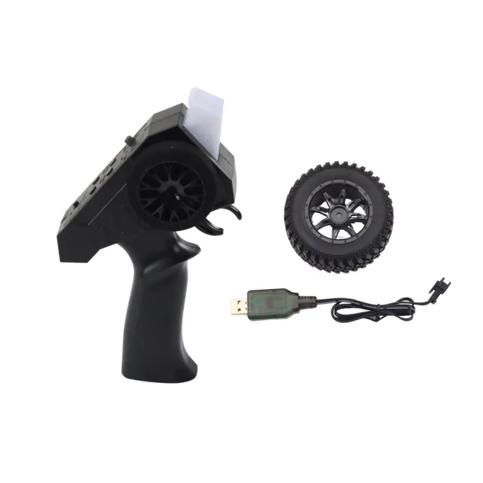 Dynamiczny samochód RC z akumulatorem i realistycznym wyglądem