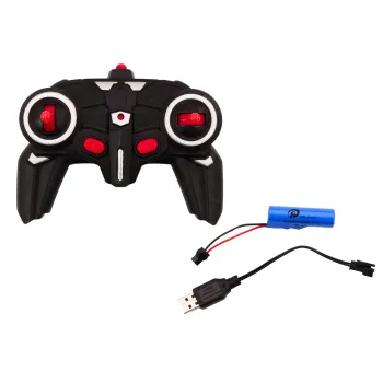 Autko do driftu 360 stopni, z pilotem 2.4G, czarne, realistyczne efekty