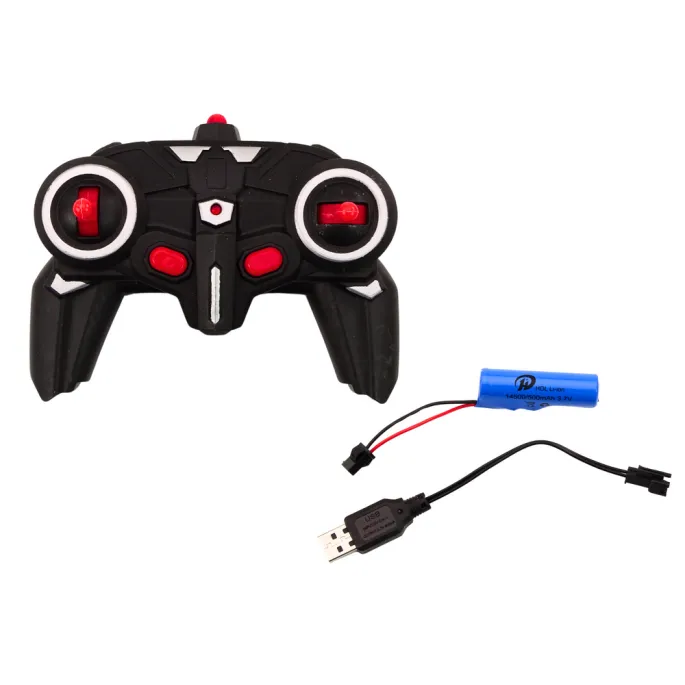 Autko do driftu 360 stopni, z pilotem 2.4G, czarne, realistyczne efekty