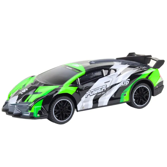 Zdalnie sterowany samochód sportowy z efektami LED