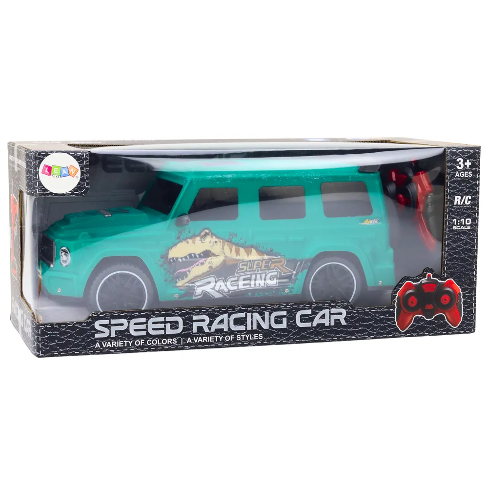 Odporny model RC z akumulatorem, idealny na prezent dla młodych fanów