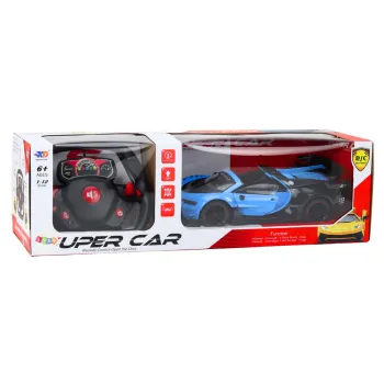 Zestaw: samochód, pilot, akumulator i ładowarka do auta RC 1:12