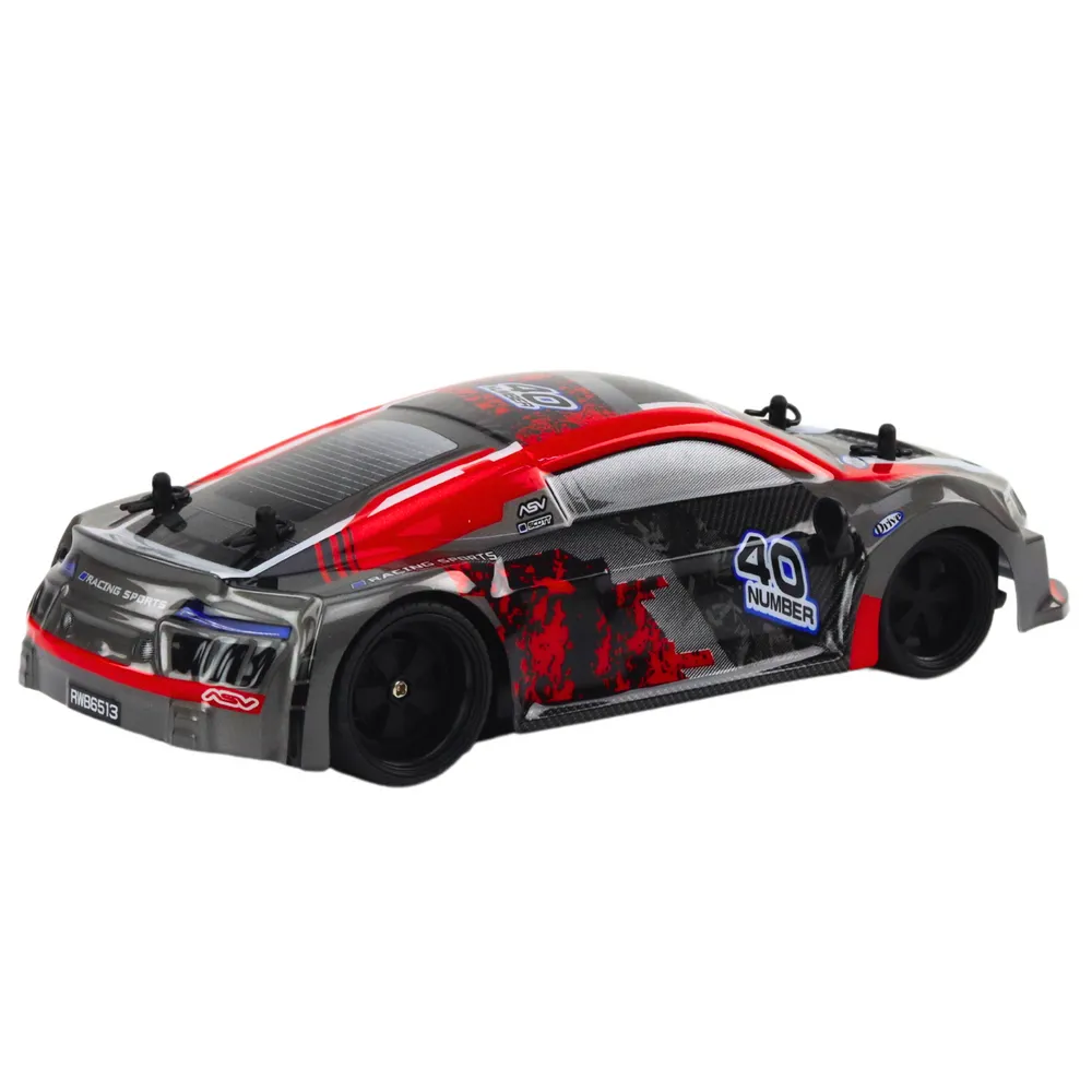 Zabawka driftująca po asfalcie – autko RC 1:18 w akcji