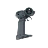 Wytrzymałe auto RC pick-up w intensywnym czerwonym kolorze