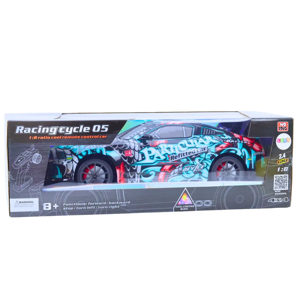 Nowoczesne auto RC do emocjonującej zabawy z efektami świetlnymi